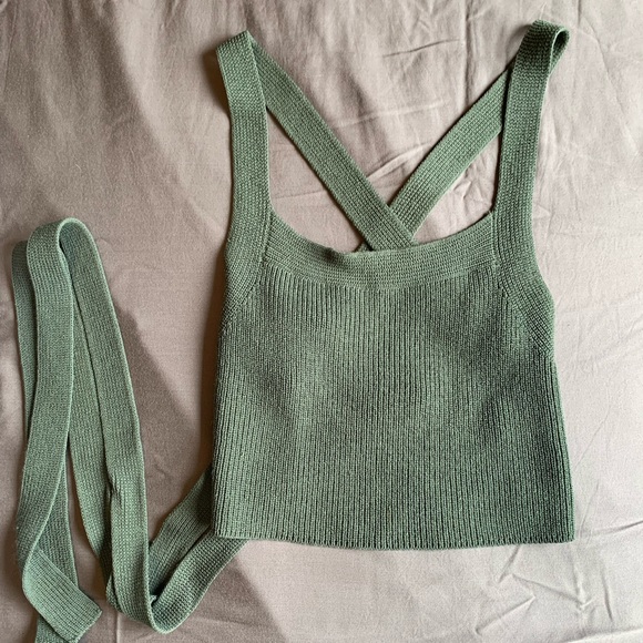 SOLD Wilfred cayenne knit top - Picture 3 of 5